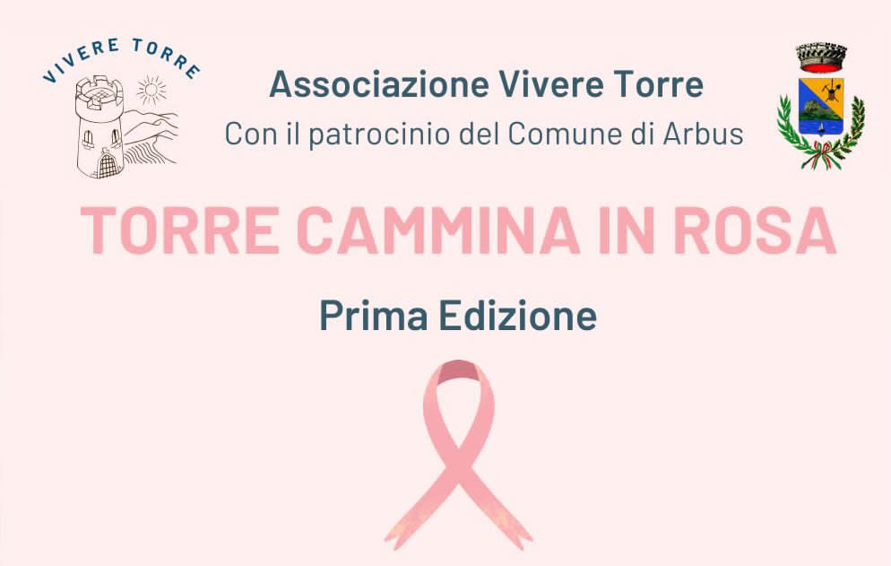 Torre cammina in Rosa: a Torre dei Corsari evento per la prevenzione dei tumori